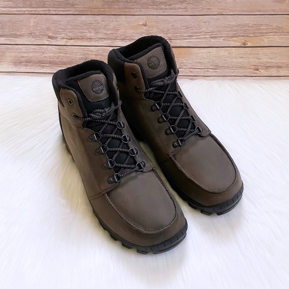 Timberland Men’s Waterproof Snowblades Warm Lined Chukka Boots In Brown - Picture 5 of 7